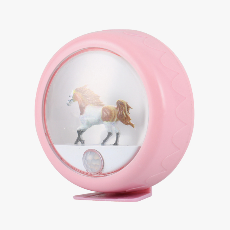 Pony-shaped cartoon night light