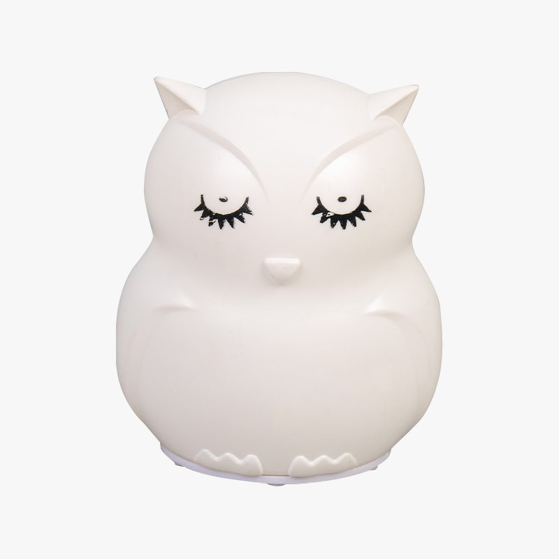 Cartoon Owl-Shaped Pat Night Light