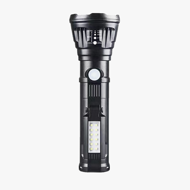 Mag -zoomable light LED beads rechargeable flashlight