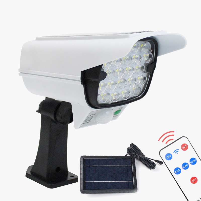 66LED DETATICABLE SIMULATION Monitoring Solar Powered Lamp